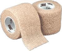 Coban Self-Adherent Wrap 2in X 5yd Tan