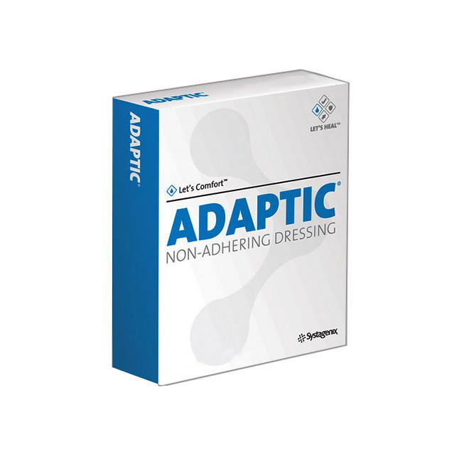 Adaptic Non-Adhering Dressing 8" X 3" Knitted Sterile Petrolatum Emulsion Impregnated
