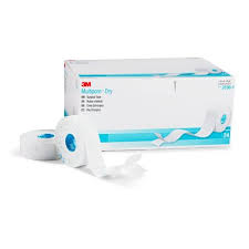 Multipore Dry Surgical Tape (1"X5m) Pique Hypoallergenic Elastic Stretch Non-Sterile Latex-Fre