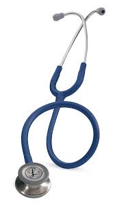 Littmann Classic Iii Stethoscope 27" Navy Standard Finish Adult/Pediatric Chestpiece