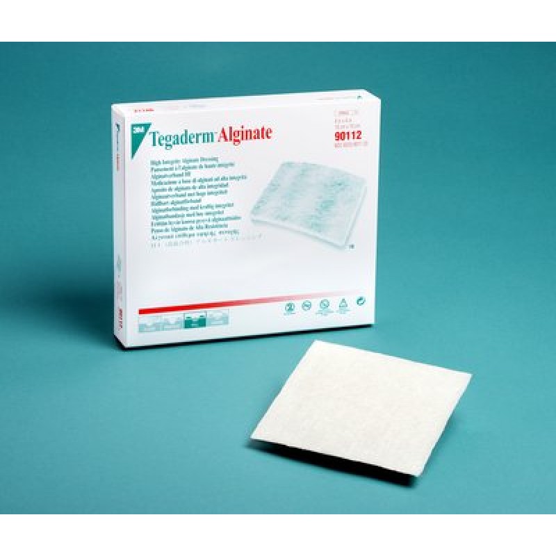 Dressing Calcium Alginate Fiber 4 X 4in Tegaderm