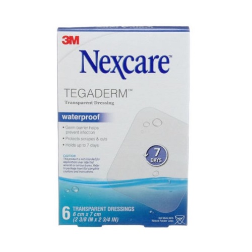 Nexcare Tegaderm Transparent Waterproof Dressing 6 X 7cm