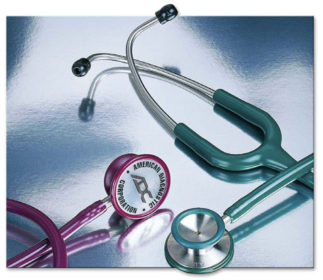 Adscope 2-Hd Stethoscope 22" Pvc Tubing Lavender