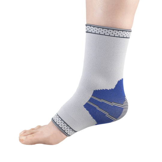 Elastic Ankle Support Light Grey X-Small