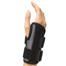 Wrist Brace Right Charcoal Large (7.25-8.5")