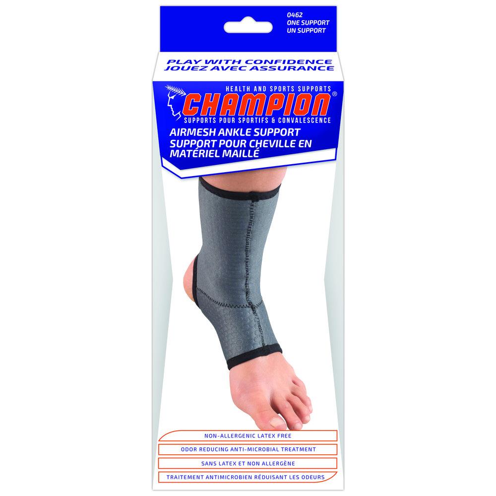 Ankle Support Charcoal Large