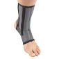 Ankle Brace With Spiral Stays Charcoal X-Large