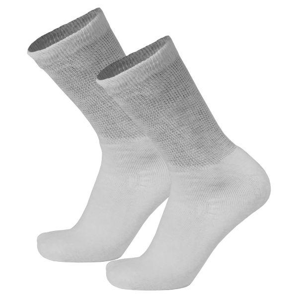 Truform Premier Loose Fit Crew Length Diabetic Socks Black Medium (Men: 6-9) (Women: 7-10) Cush