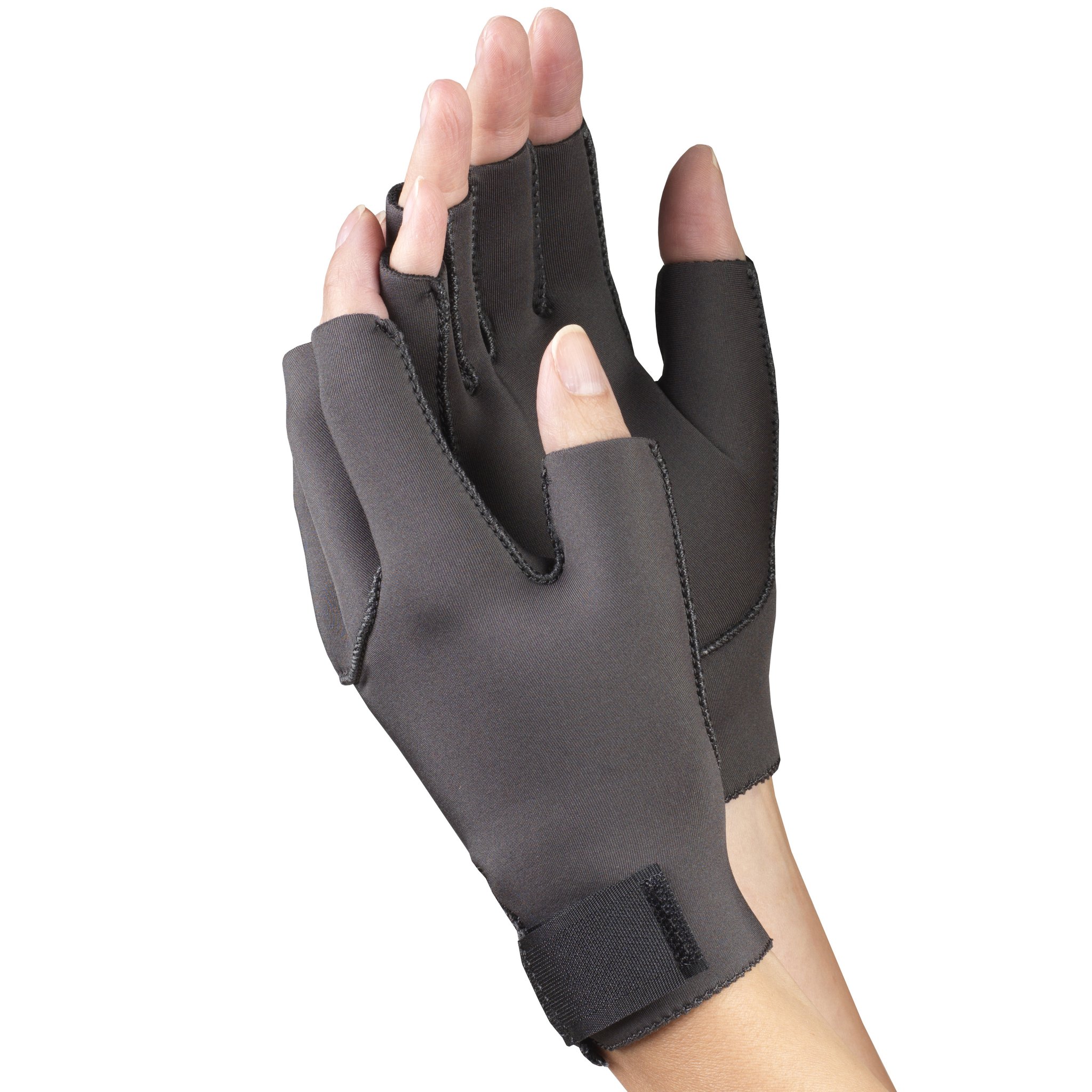 Otc Arthritis Gloves Neoprene Black Small (7-7.5") Retains Heat W/ Interior Lining Unisex Latex