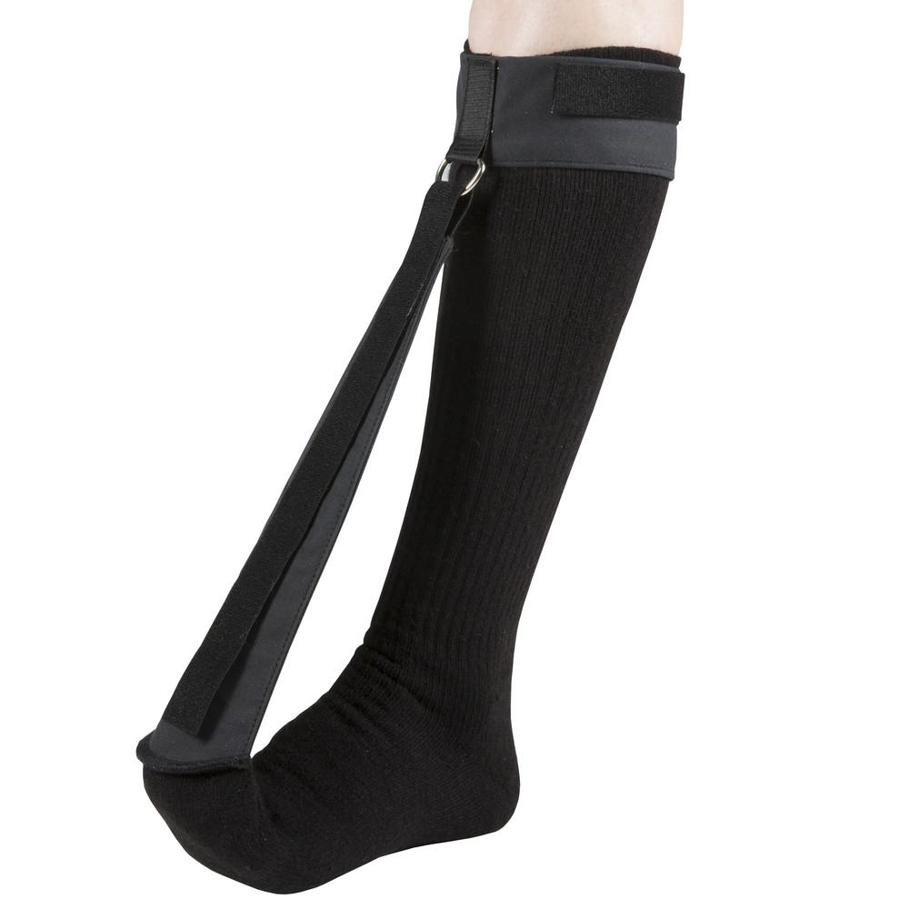 Otc Medium Night Sock For Plantar Fasciitis Xl (Men: 13 - 14) (Ladies: 14 - 15) Black Non-Elast