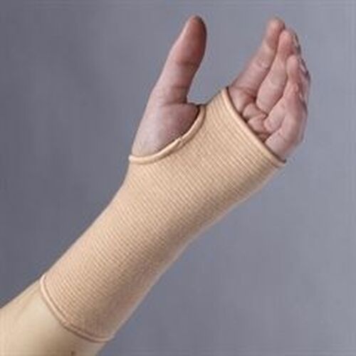 Elastic Slip-On Wrist Support Grey Medium