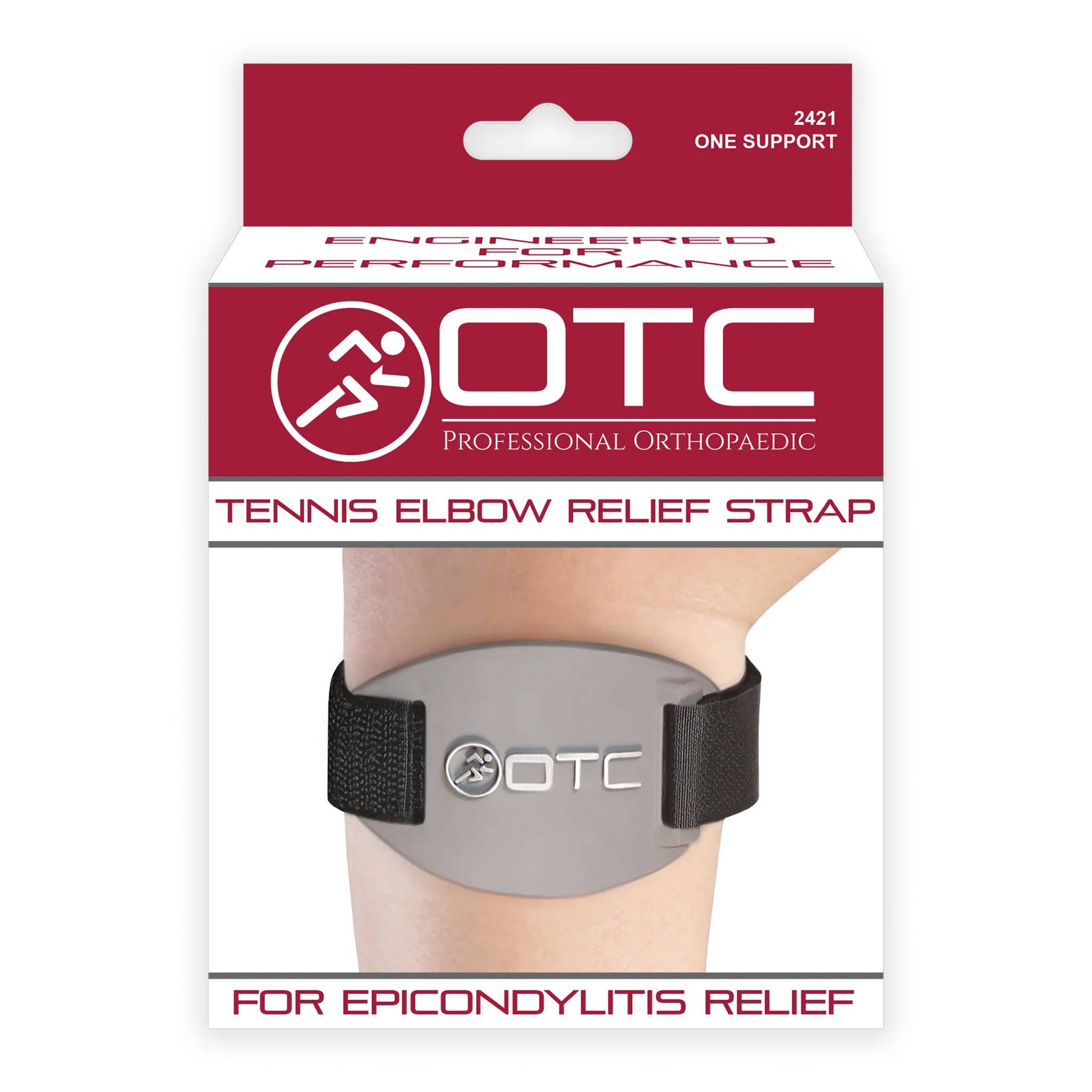 Otc Tennis Elbow Relief Strap, Universal