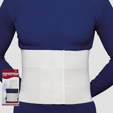 Three Panel Elastic Post-Op Binder For Men, Xx-Large (45-48")