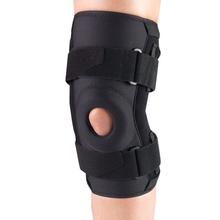 Otc Knee Stabilizer W Hinged Bars Maximum Support Latex-Free M (16-18") Black Reversible