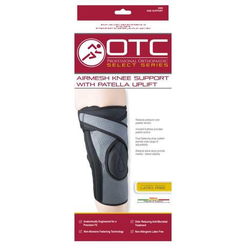 Otc Airmesh Knee Medium Support With Patella Uplift, Large (15.5-16.5")