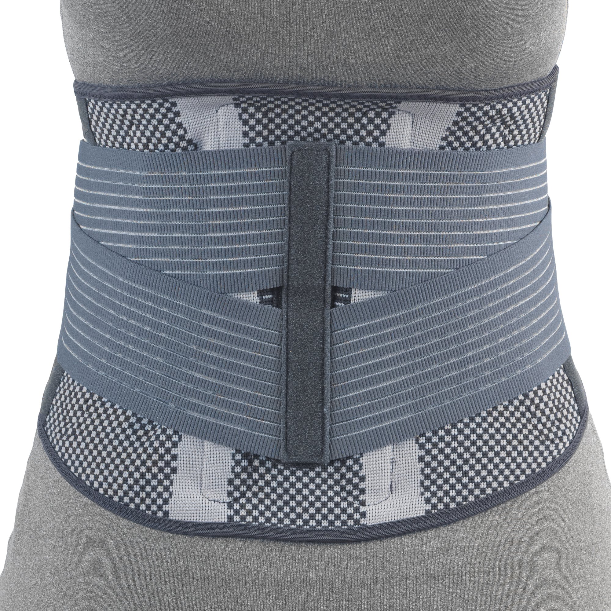 Ea Otc Medium Theratex Lumbosacral Support X-Large (41-44") Grey/Patteren 10" Back W/ Flexible Stays