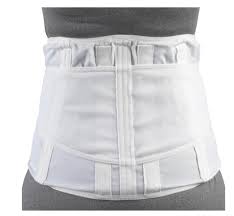Otc Maximum Lightweight Lumbosacral Support Md (32-38") 7" Front/11" Back White Latex-Free