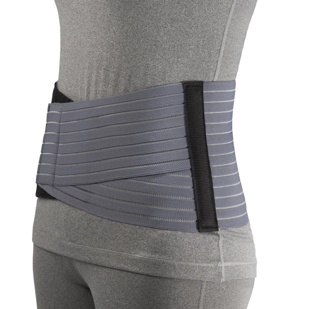 Otc 7" Lightweight Elastic Medium Lumbosacral Support Large (37-40" Hip) Grey Latex-Free
