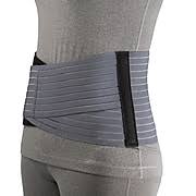 Otc 7" Lightweight Elastic Medium Lumbosacral Support Xl (41-44" Hip) Grey Latex-Free