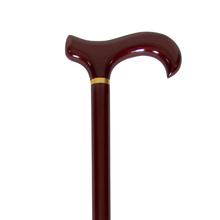 Wood Cane Men'S Non-Adjustable W/ Mahogany Derby Handle 36" 300lbs