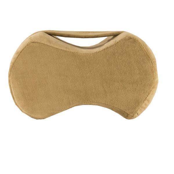 Memory Foam Knee Pillow Tan