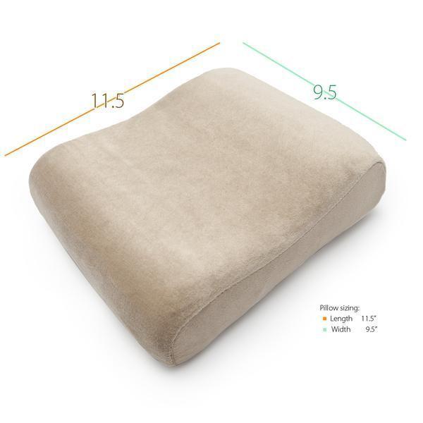 Memory Foam Cervical Pillow Tan