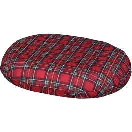 Foam Invalid Cushion Plaid 16in