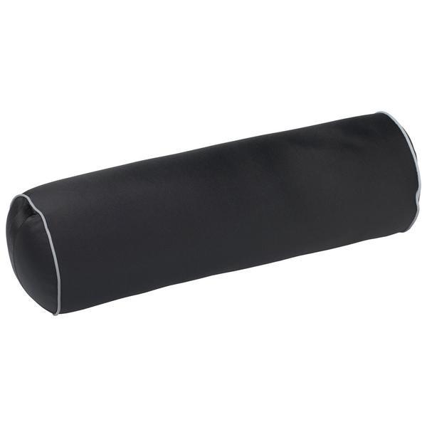 Reversible Travel Cushion Lumbar Roll/Neck Cushion Black
