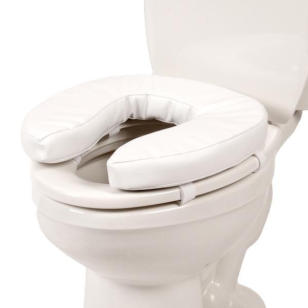 Toilet Seat Cushion 2in Thick,Fits All Standard Toilet Seats