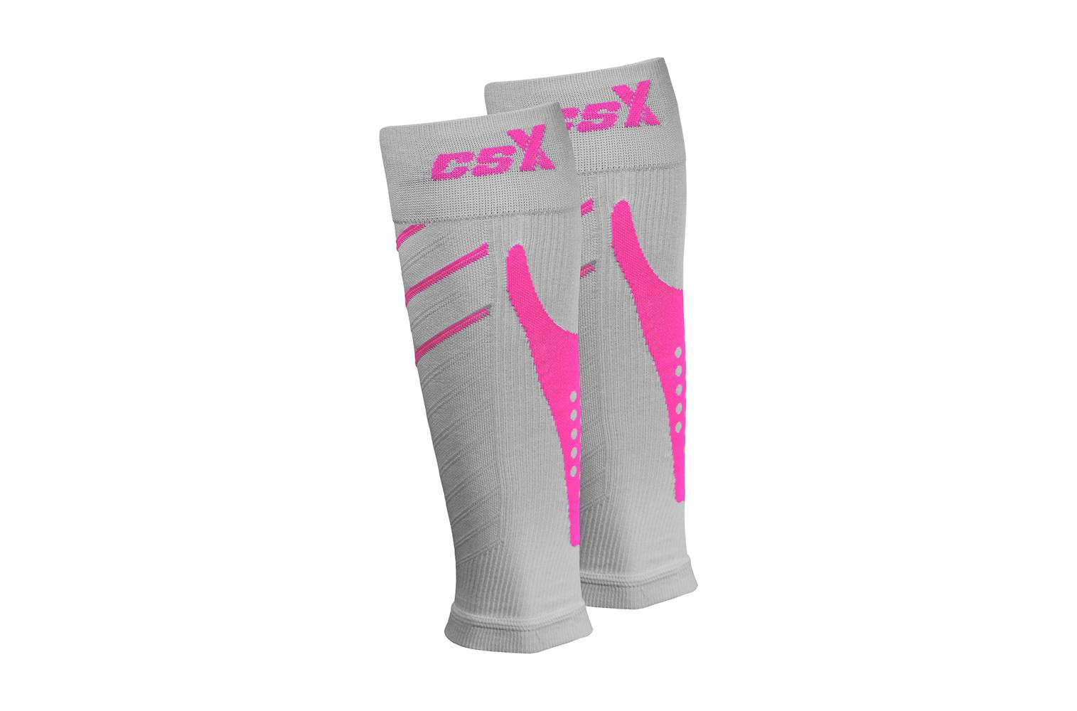 Champion Csx Calf Sleeve Medium 15-20mm Pink/Grey