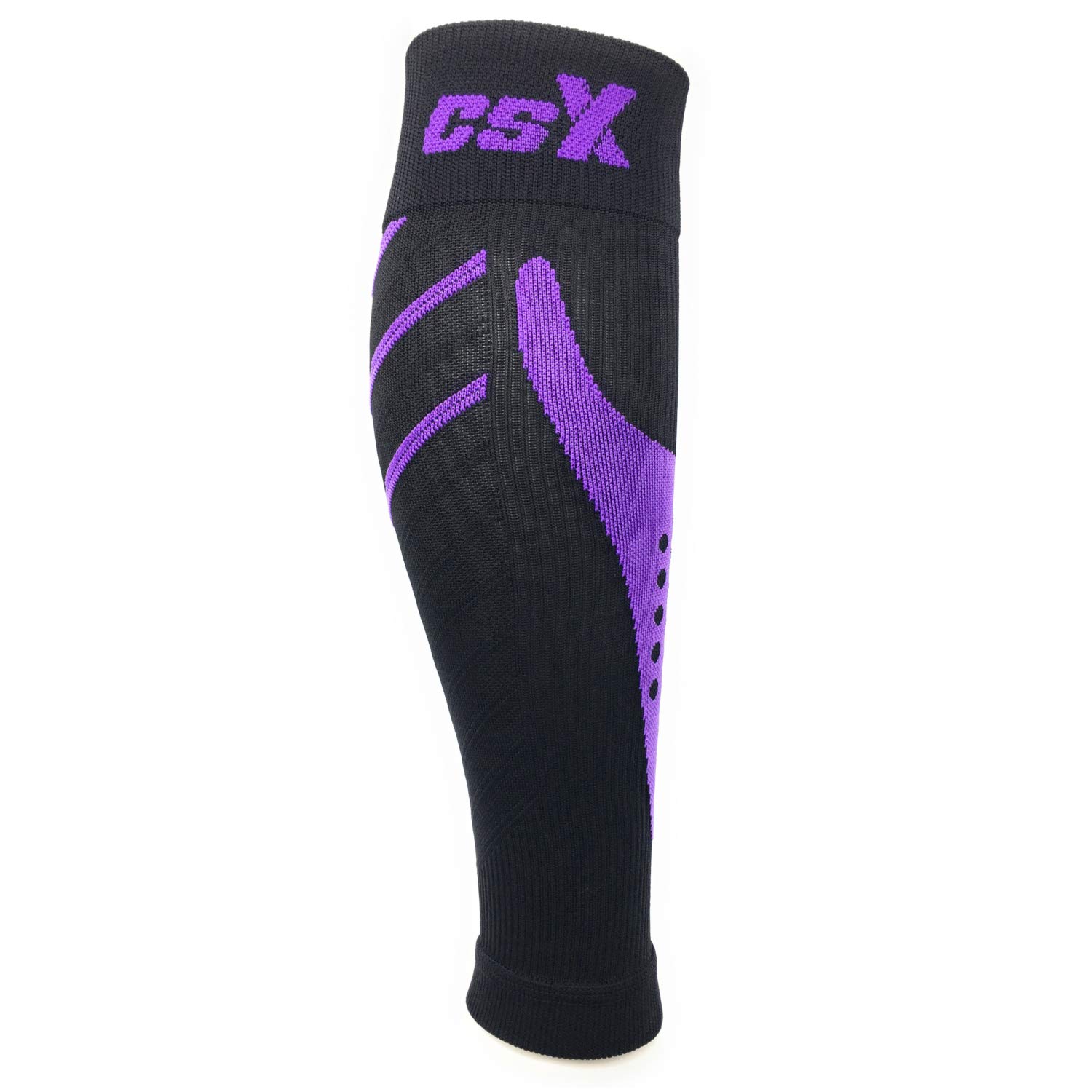 Champion Csx Calf Sleeve Small 15-20mm Purple/Black