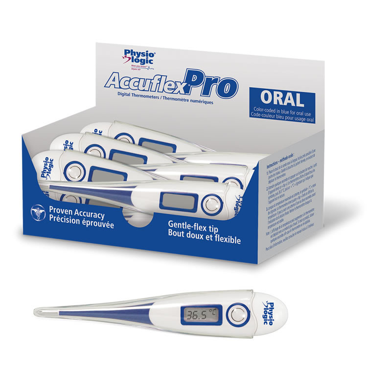 Accuflexpro Plus Oral Thermometer Blue Non-Returnable