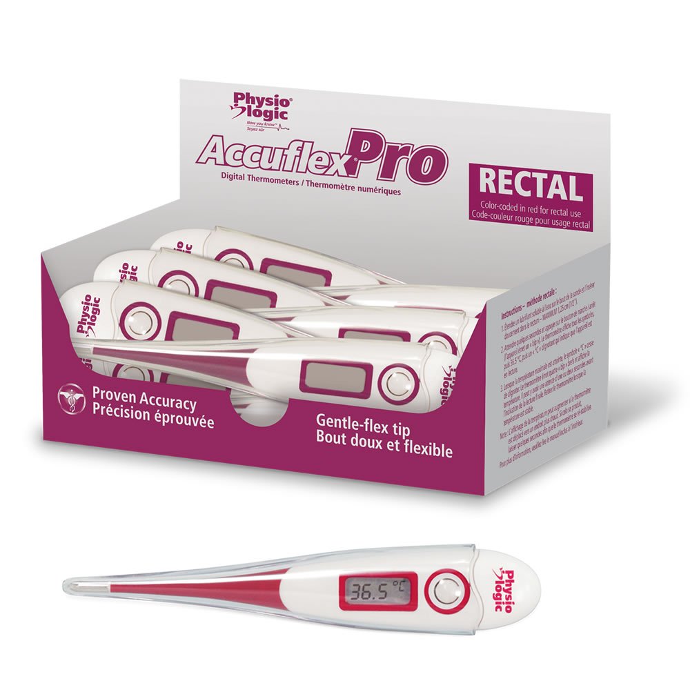 Accuflexpro Plus Rectal Thermometer Red Non-Returnable