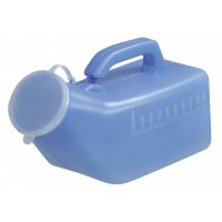Male Urinal W/ Cover, 1 Quart