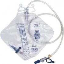 Amsino Urinary Drain Bag, Pear Shp 2000cc