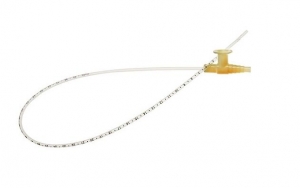 Amsure Suction Catheter 8fr Coiled Graduated Whistle-Tip Opposing Staggered Eyelets Sterile La