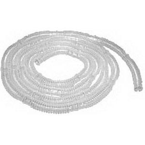 Disposable Corrugated Tubing, 6ft, Blue, Flexible, Large Bore