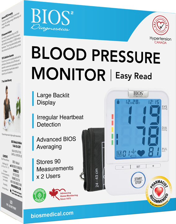 Bios Easy Read Blood Pressure Monitor (Precision 6.0)