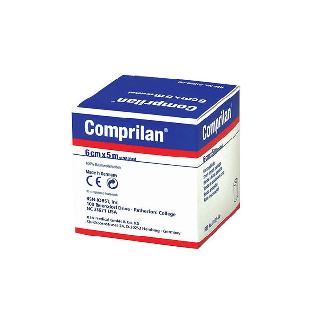 Comprilan Short Stretch Compression Bandage Variable 12cm X 5m Beige (Latex Clips)