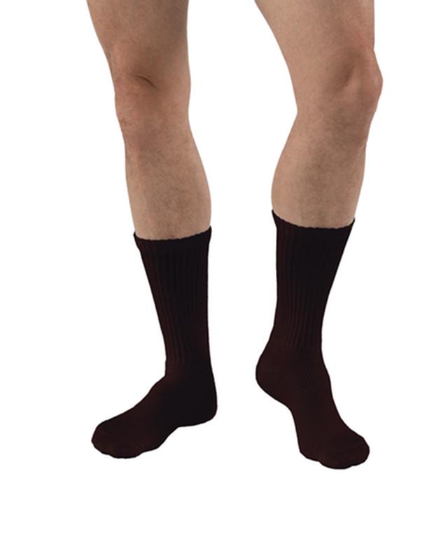 Jobst Sensifoot 8-15 Mmhg Crew-Length Closed-Toe Diabetic Stocking X-Large Brown