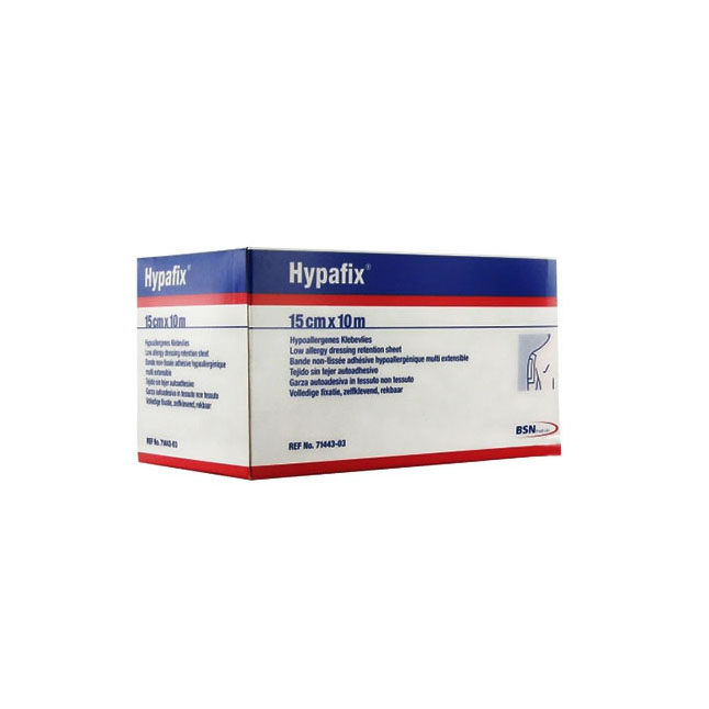 Hypafix Stretch Non-Woven Adhesive Fixation Sheet 15cm X 10m
