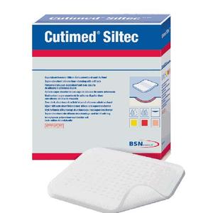 Cutimed Siltec Foam Dressing W/Super Absorbers And Silicone Layer 20cm X 20cm
