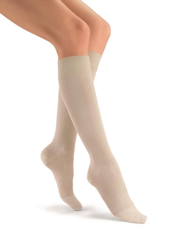 Jobst Sosoft Women, Knee High, 30-40mmhg, Sm, Brocade Sand, Closed Toe