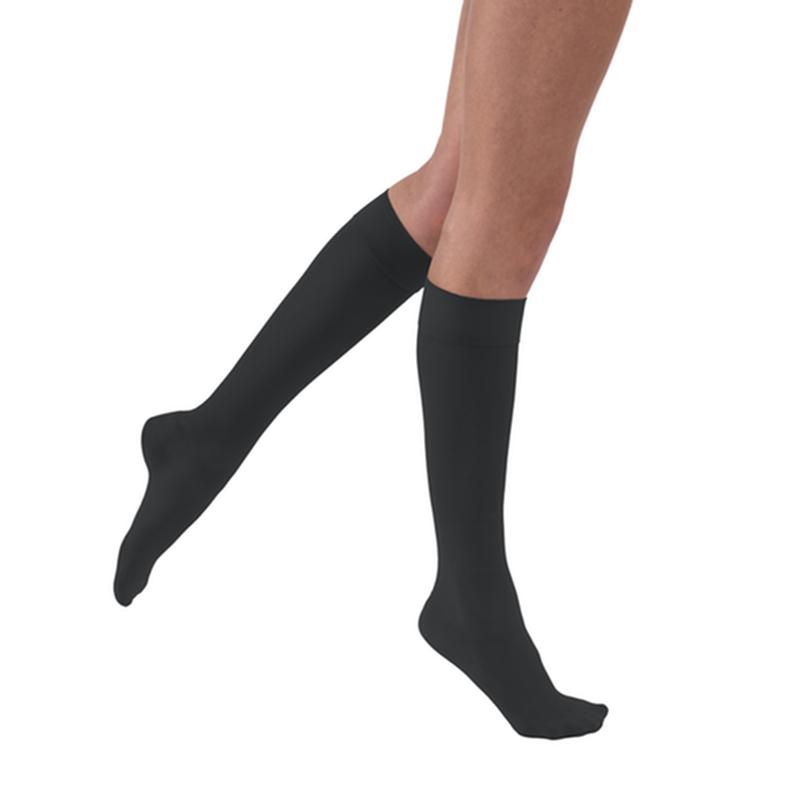 Jobst Ultrasheer Women, Knee High, 20-30mmhg, Sm, Anthracite, Closed Toe