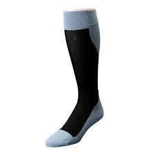 Jobst Sport Stocking Unisex,20-30mmhg,Lg,Pink/Grey,Closed Toe