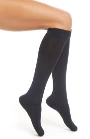 Jobst Opaque 20-30mmhg Knee-High Closed-Toe Softfit Stockings Xl Anthracite Latex-Free