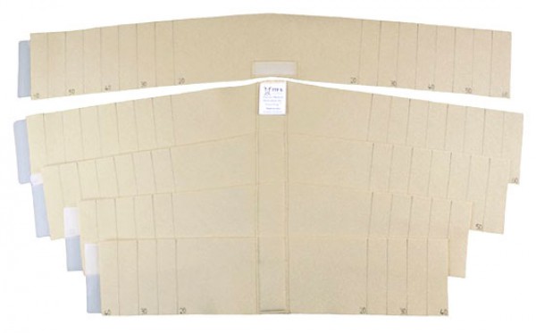 Jobst Farrowwrap Strong Trim-To-Fit Legpiece 30-40 Mmhg, Medium, Tan
