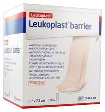 Leukoplast Barrier Waterproof Adhesive Dressing 2.2cm X 7.2cm