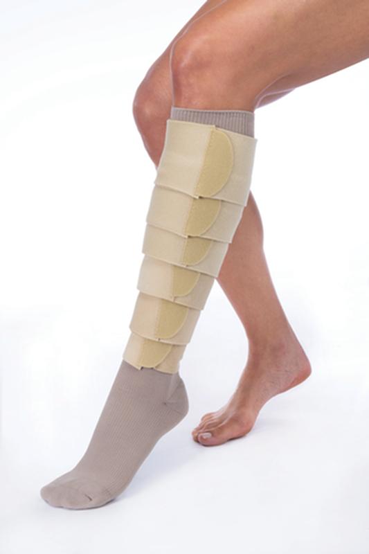 Jobst Farrowwrap Lite Ready-To-Wear Legpiece 20-30 Mmhg, Small Regular, Tan