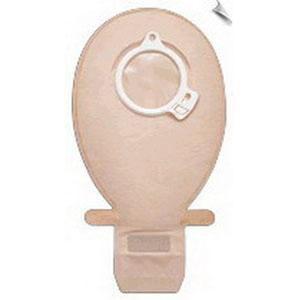 Sensura Click Easiclose Wide-Outlet Drainable Transparent Pouch W/Filter, Flange Size 2 3/4in